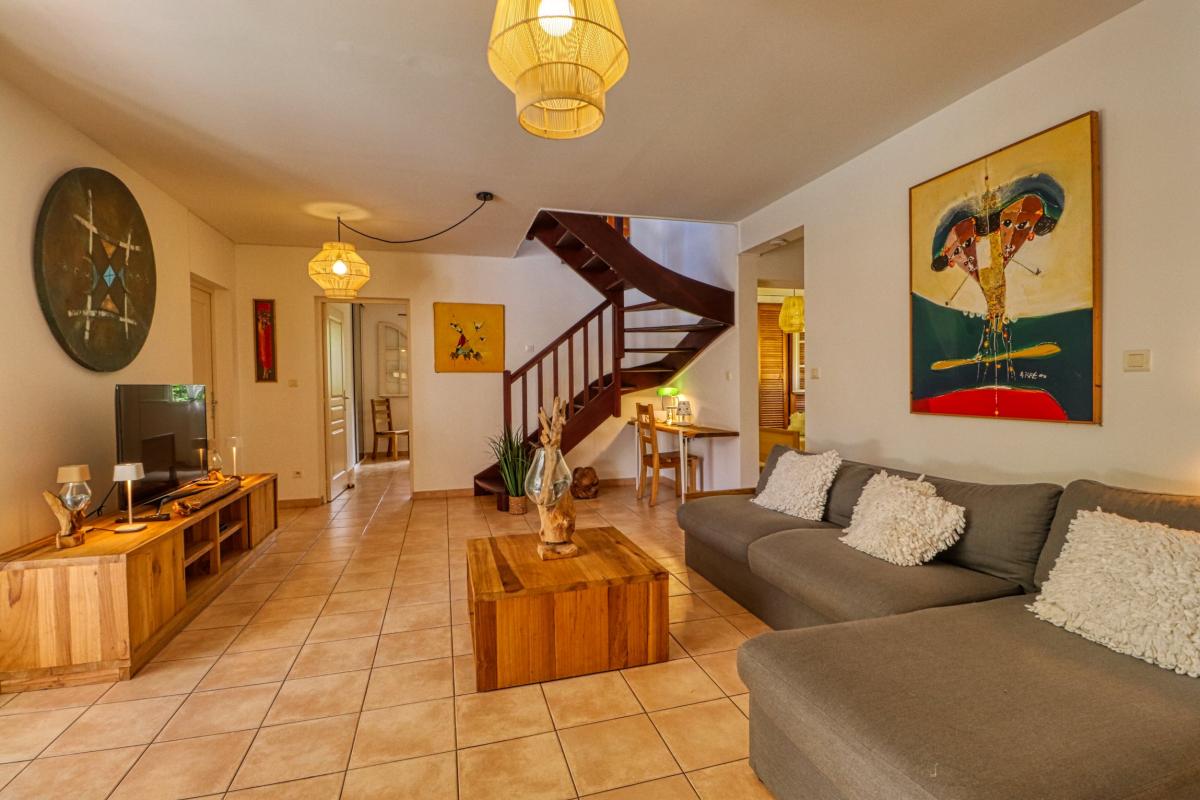 Location villa Martinique Le séjour Location villa Martinique Le séjour